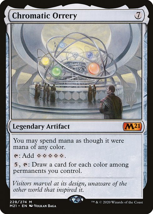 Chromatic Orrery - Core Set 2021 Promos