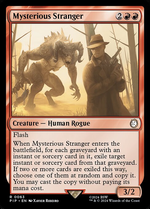 Mysterious Stranger - Fallout