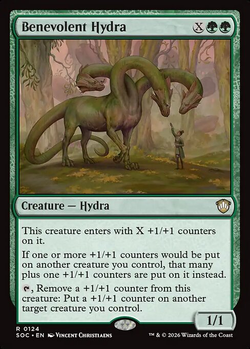 Benevolent Hydra - Secrets of Strixhaven Commander
