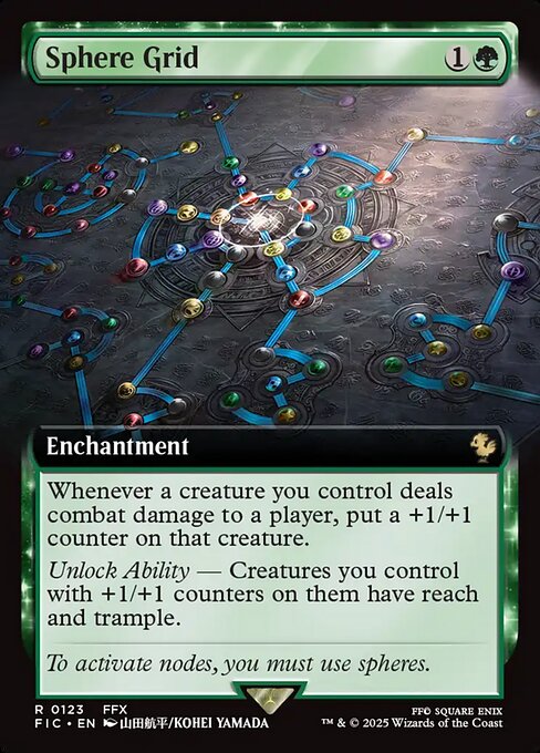 Sphere Grid - Final Fantasy Commander - Extended Art