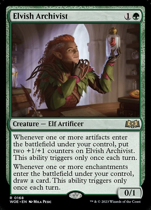 Elvish Archivist - Wilds of Eldraine