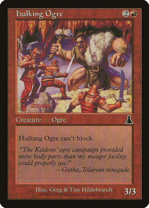 Hulking Ogre - Urza's Destiny