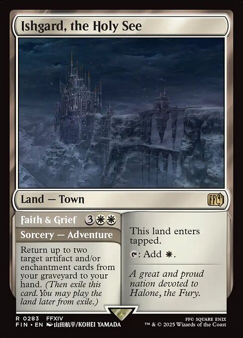 Ishgard, the Holy See // Faith & Grief - Final Fantasy