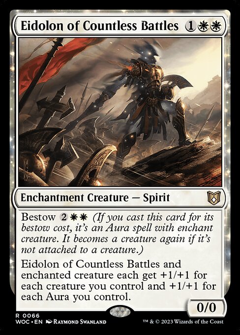 Eidolon of Countless Battles - Wilds of Eldraine Commander