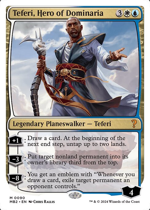 Teferi, Hero of Dominaria - Mystery Booster 2