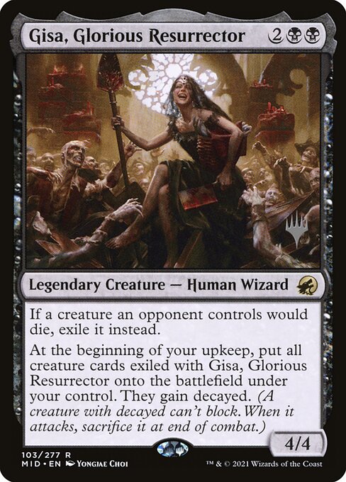 Gisa, Glorious Resurrector - Innistrad: Midnight Hunt Promos