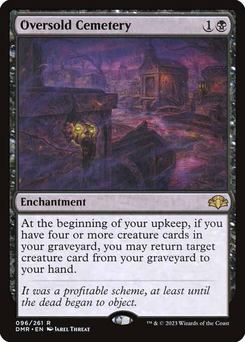 Oversold Cemetery - Dominaria Remastered