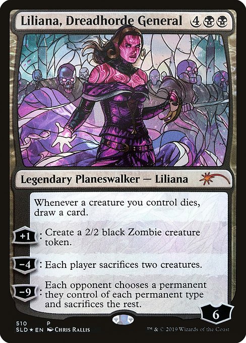 Liliana, Dreadhorde General - Secret Lair Drop - Promo Foil