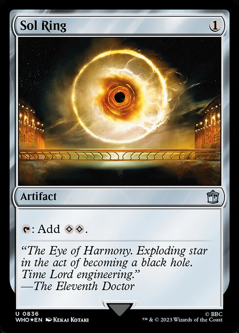 Sol Ring - Doctor Who - Surge Foil