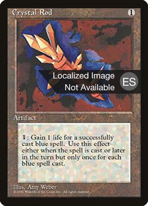 Crystal Rod - Fourth Edition Foreign Black Border