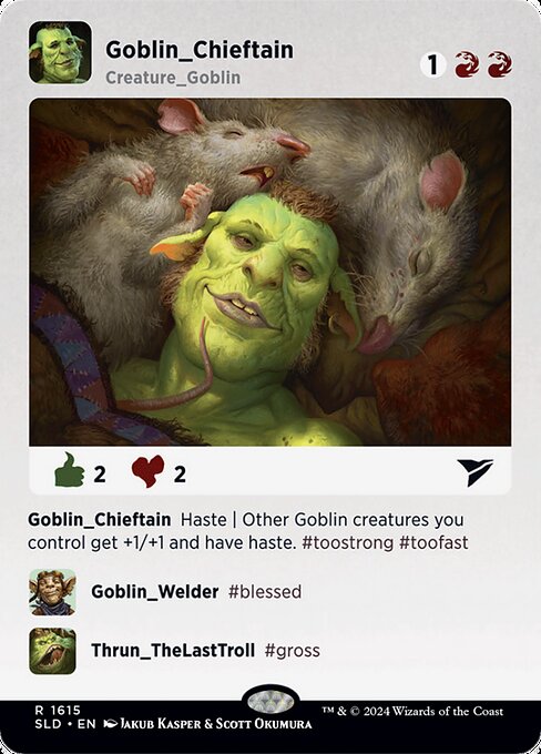 Goblin Chieftain - Secret Lair Drop