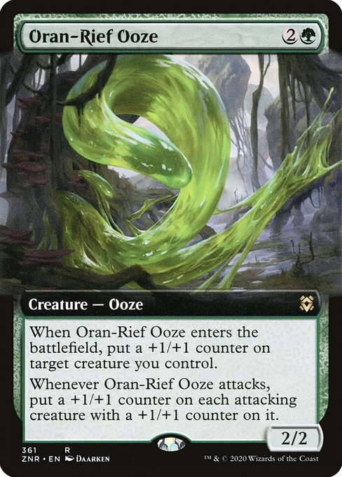 Oran-Rief Ooze - Zendikar Rising