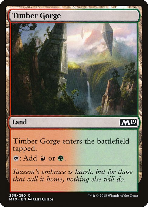 Timber Gorge - Core Set 2019