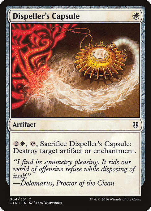 Dispeller's Capsule - Commander 2016