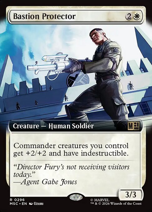Bastion Protector - Marvel Super Heroes Commander - Extended Art