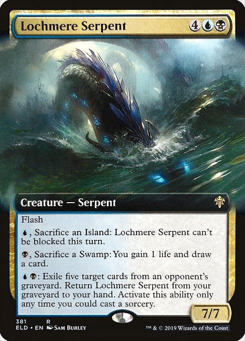 Lochmere Serpent - Throne of Eldraine