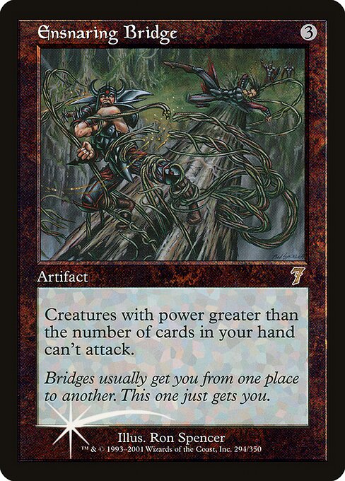 Ensnaring Bridge - Seventh Edition - Promo Foil