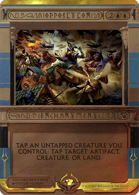 Opposition - Amonkhet Invocations - Promo Foil