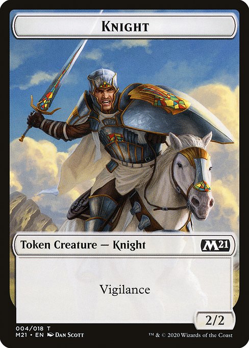 Knight - Core Set 2021 Tokens