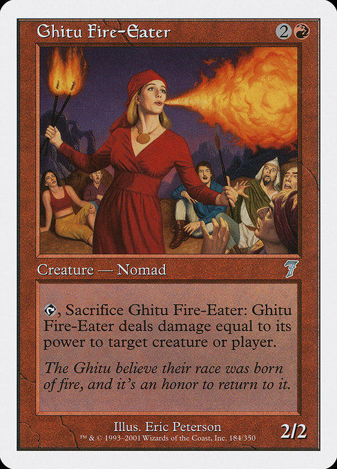 Ghitu Fire-Eater - Seventh Edition