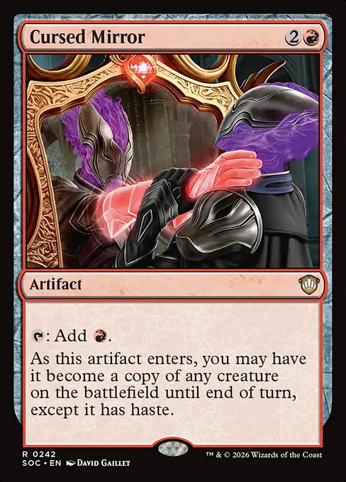 Cursed Mirror - Secrets of Strixhaven Commander