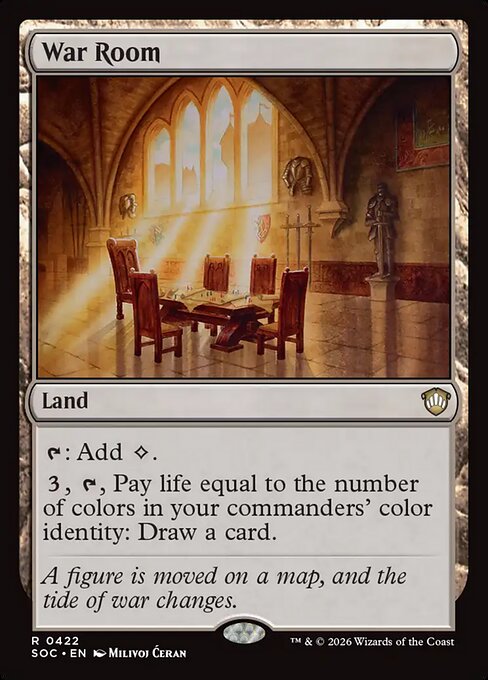 War Room - Secrets of Strixhaven Commander