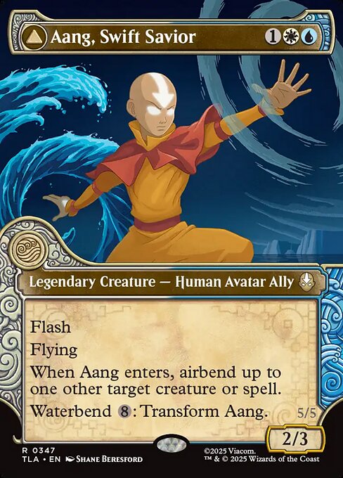 Aang, Swift Savior // Aang and La, Ocean's Fury - Avatar: The Last Airbender - Showcase