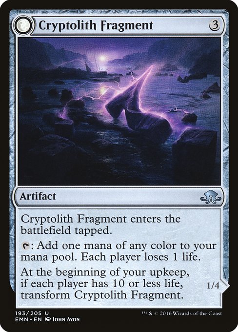 Cryptolith Fragment // Aurora of Emrakul - Eldritch Moon