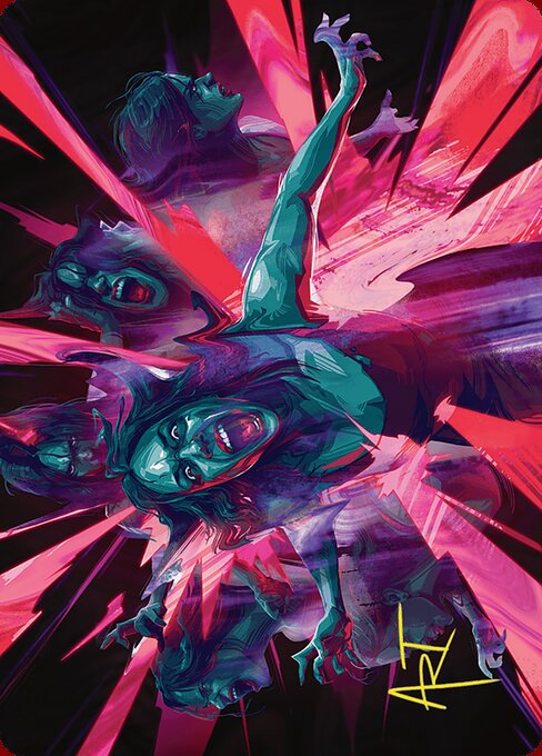 Waltz of Rage - Duskmourn: House of Horror Art Series - Borderless