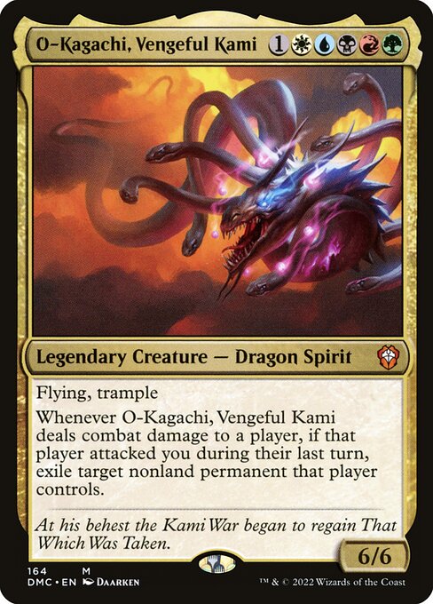 O-Kagachi, Vengeful Kami - Dominaria United Commander