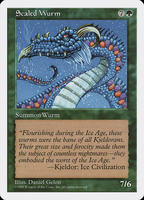 Scaled Wurm - Fifth Edition