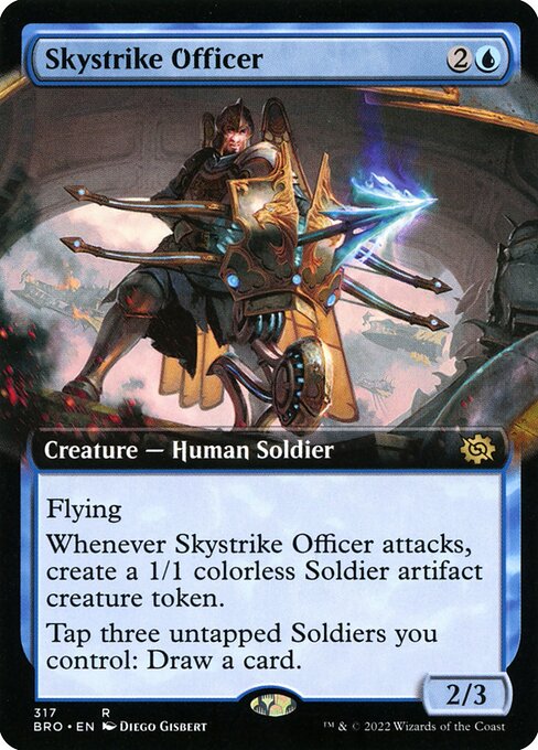 Skystrike Officer - The Brothers' War - Extended Art