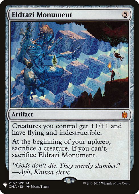 Eldrazi Monument - The List