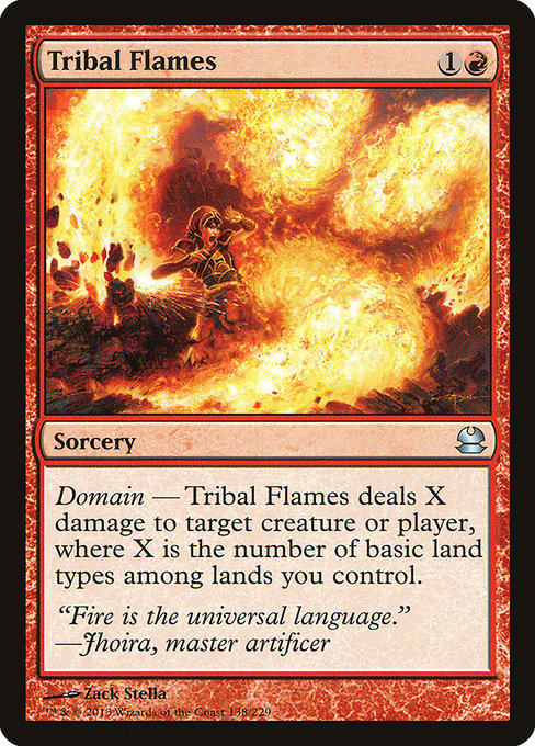 Tribal Flames - Modern Masters