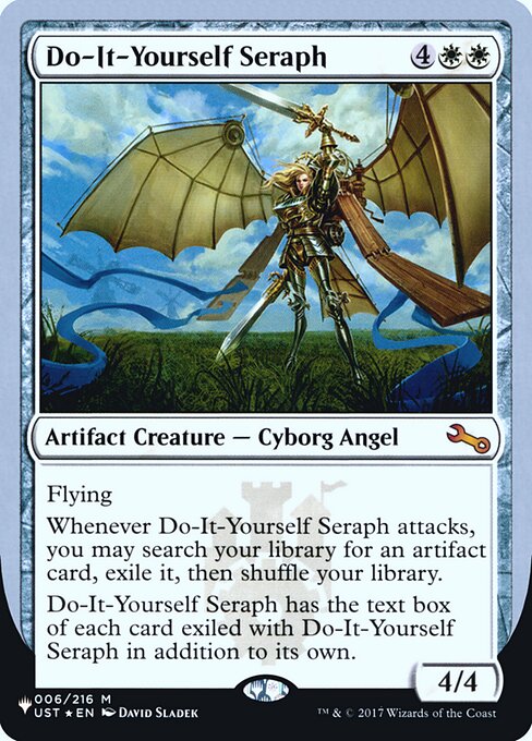 Do-It-Yourself Seraph - The List (Unfinity Foil Edition) - Promo Foil