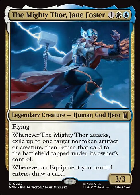 The Mighty Thor, Jane Foster - Marvel Super Heroes