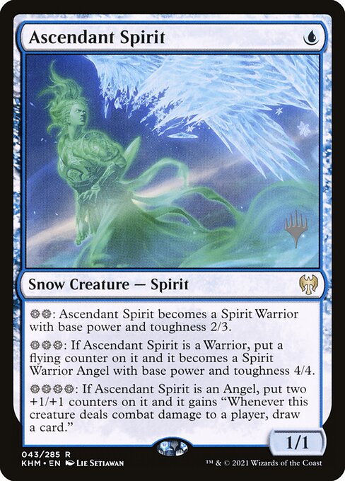 Ascendant Spirit - Kaldheim Promos