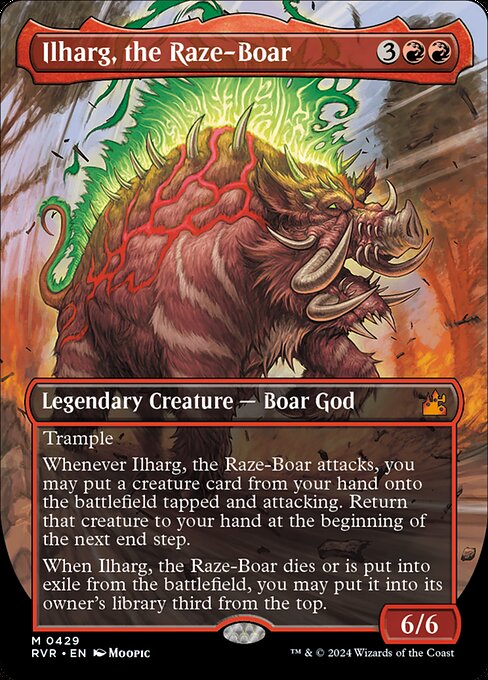 Ilharg, the Raze-Boar - Ravnica Remastered