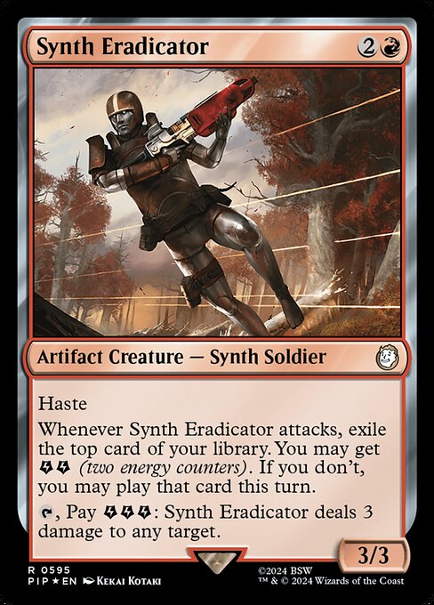 Synth Eradicator - Fallout - Surge Foil