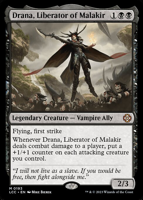 Drana, Liberator of Malakir - The Lost Caverns of Ixalan Commander