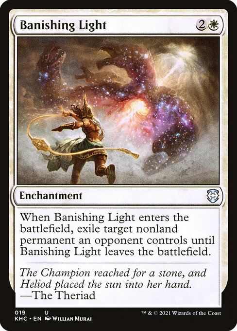 Banishing Light - Kaldheim Commander