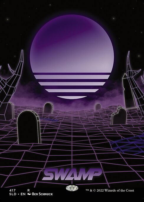 Swamp - Secret Lair Drop - Borderless