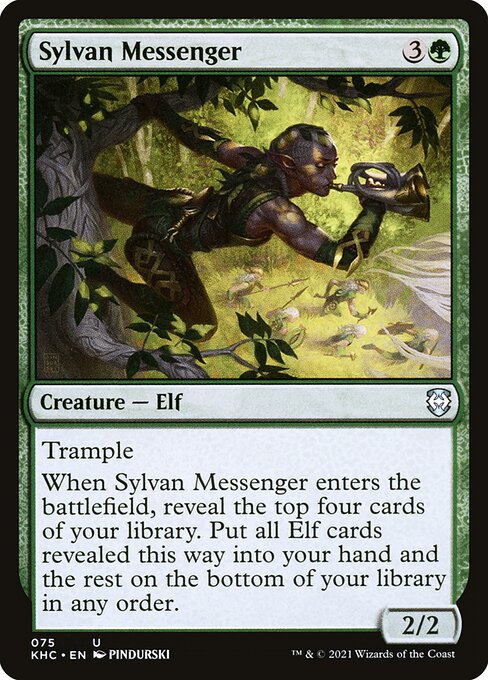 Sylvan Messenger - Kaldheim Commander