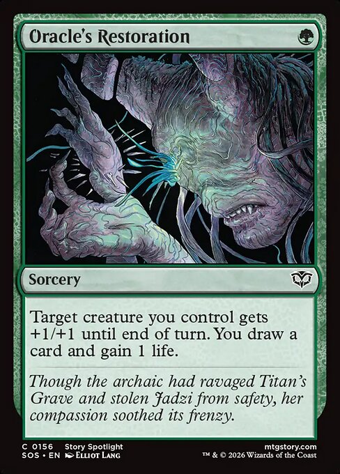 Oracle's Restoration - Secrets of Strixhaven