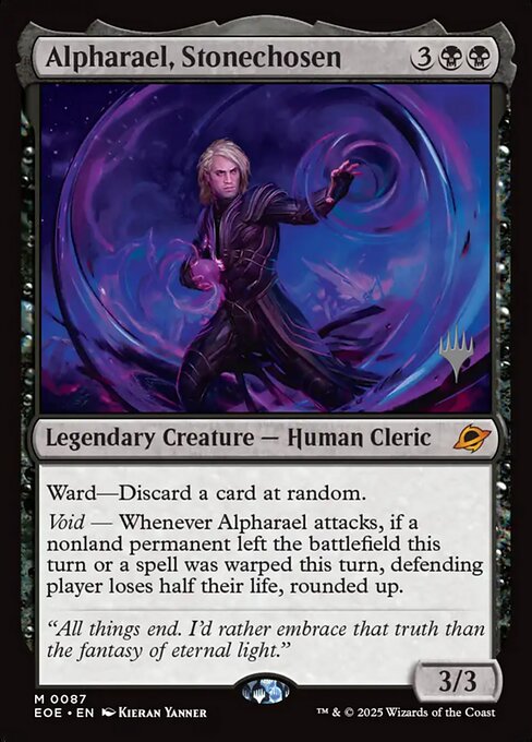 Alpharael, Stonechosen - Edge of Eternities Promos