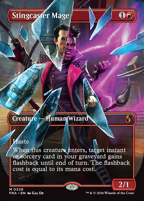 Stingcaster Mage - Reality Fracture - Borderless