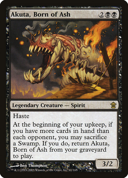 Akuta, Born of Ash - Saviors of Kamigawa