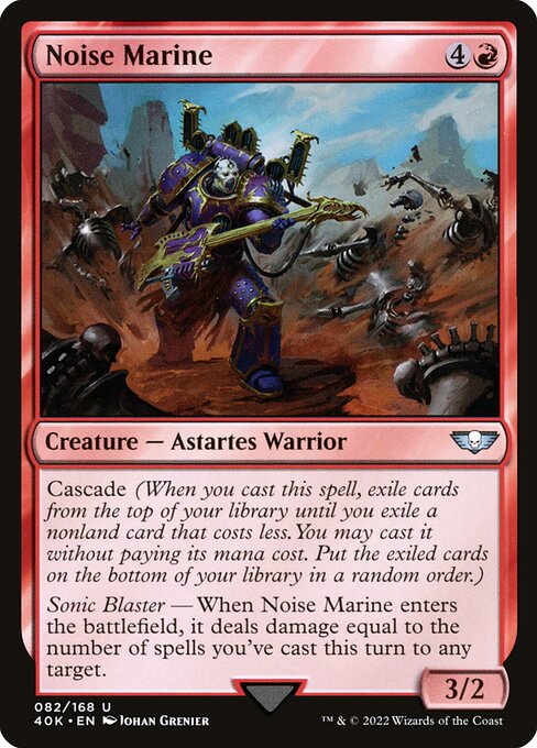 Noise Marine - Warhammer 40,000 Commander