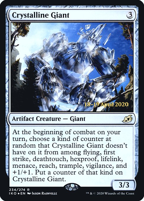 Crystalline Giant - Ikoria: Lair of Behemoths Promos