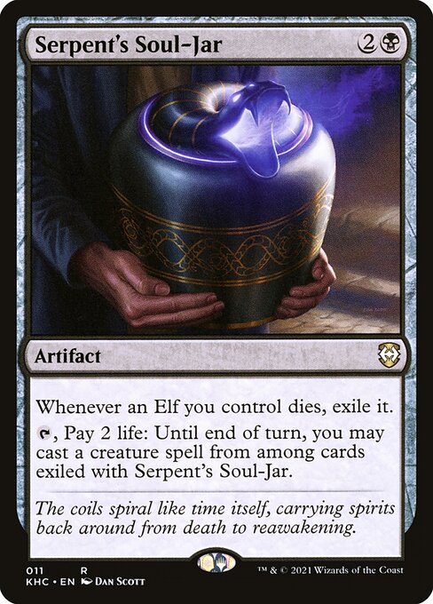 Serpent's Soul-Jar - Kaldheim Commander